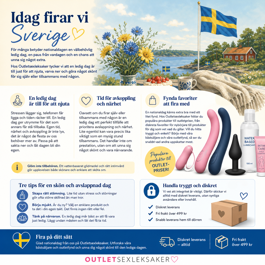 Fira Sveriges nationaldag: sköna stunder för den lediga dagen