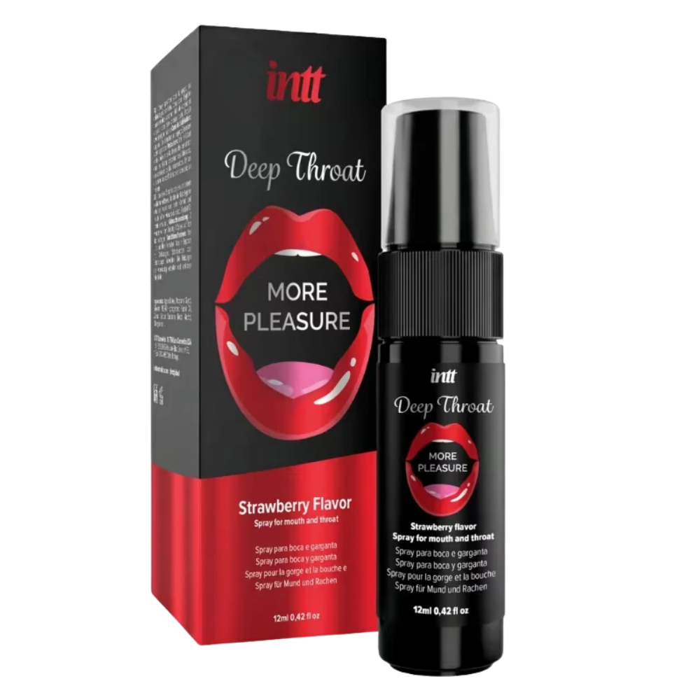 Intt - Deep Throat More Pleasure 12ml Strawberry