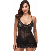 Mini Lace Chemise-Baci Lingerie-