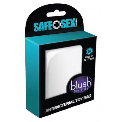 Safe Sex Antibacterial Toy Bag-Blush-