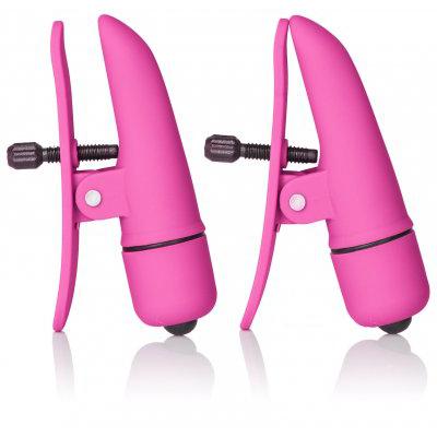 Nipplettes Vibrating Nipple Clamps-CalExotics-