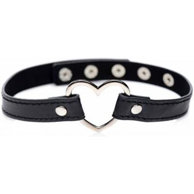 Dark Heart Chrome Choker-Master Series-