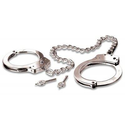 Fetish Fantasy Series - Metal Leg Cuffs-Pipedream-