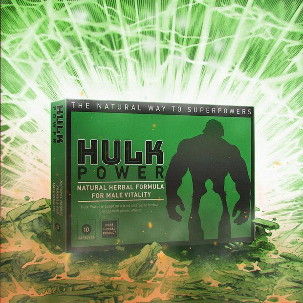 Hulk Power – Naturligt kosttillskott för förbättrad sexuell prestation - Outlet Sexleksaker