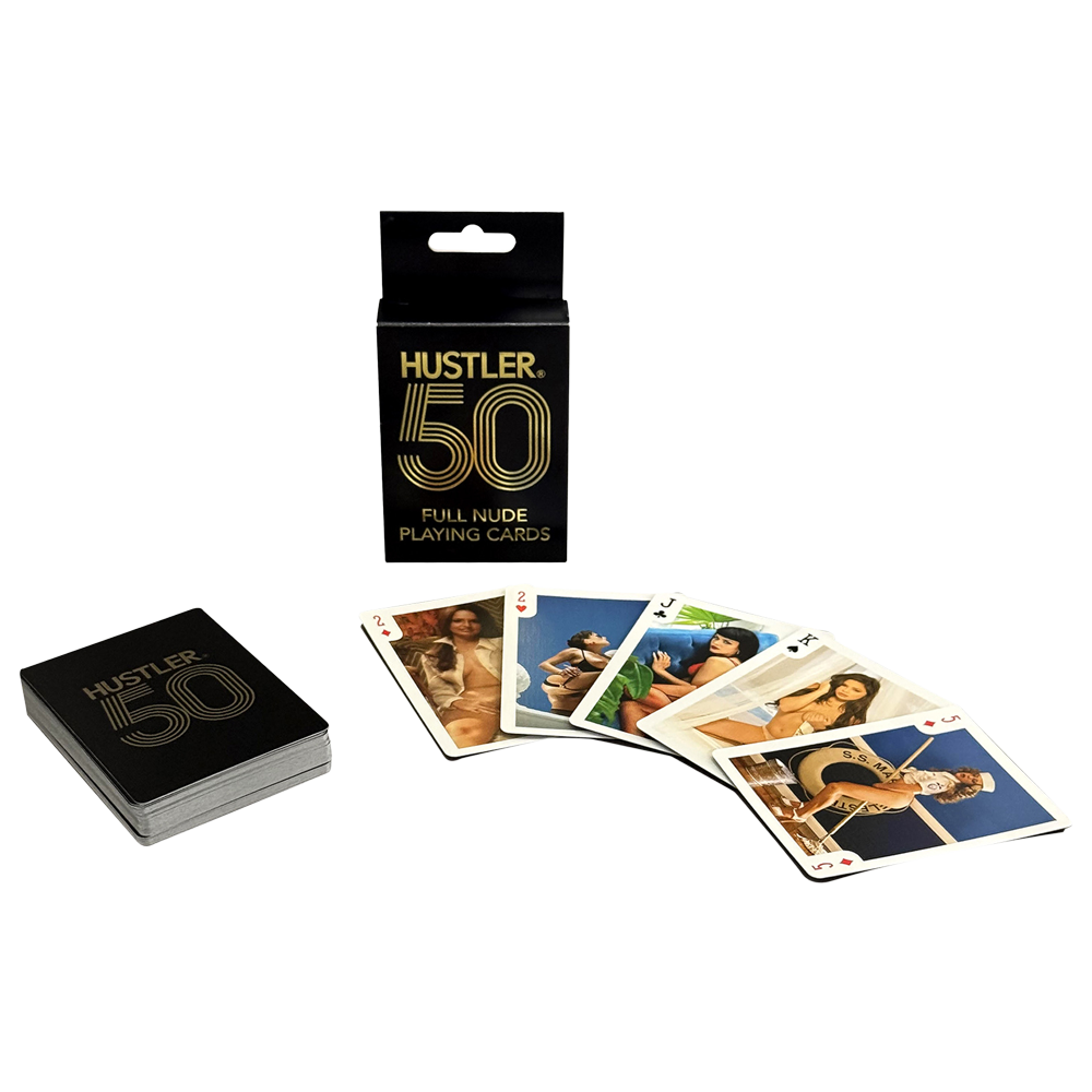Kheper Games - Hustler 50 Full Nude Playing Cards