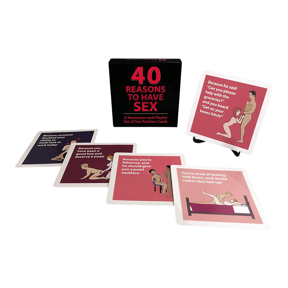 Kheper Games - 40 Reasons to Have Sex - Outlet Sexleksaker