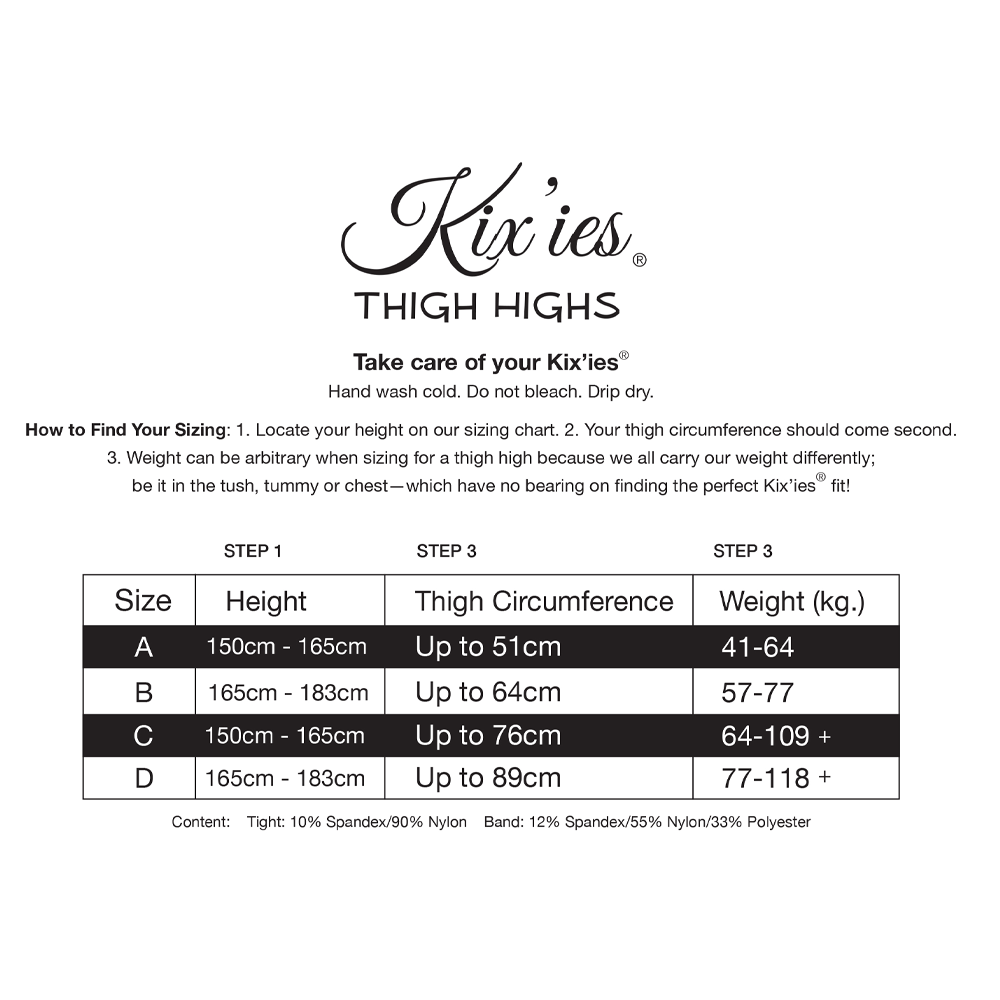 Kix'ies - Thigh High Tiffany