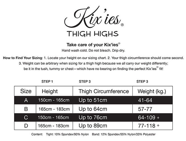 Thigh High - Heather-Kix'ies-