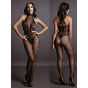 Bodystocking Combo Lace Pattern-Le Désir-