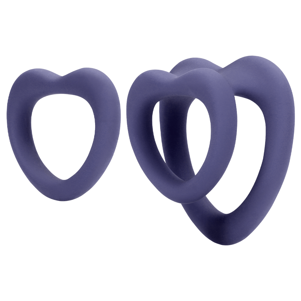 Loveline - Heart Cockring Set - Outlet Sexleksaker