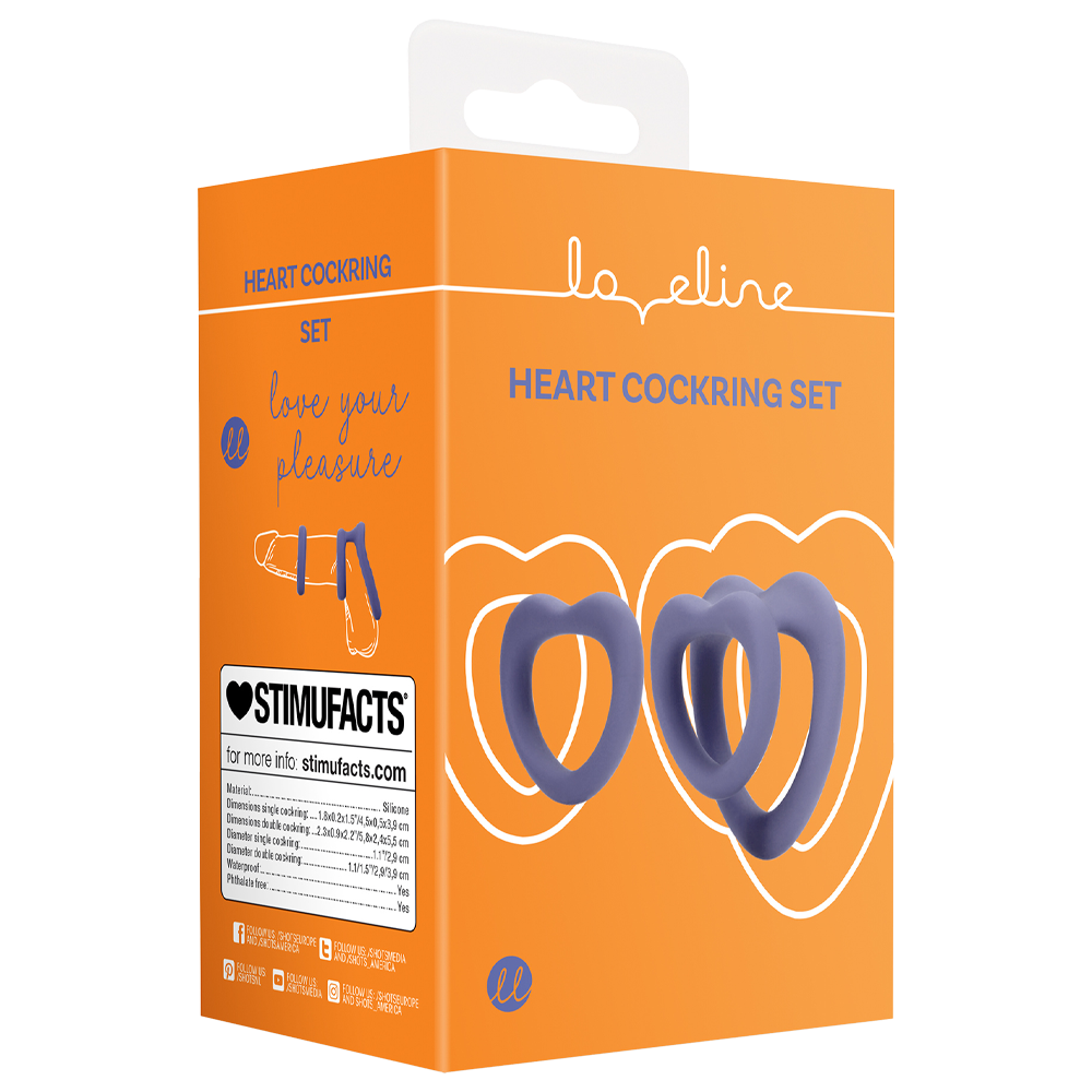 Loveline - Heart Cockring Set