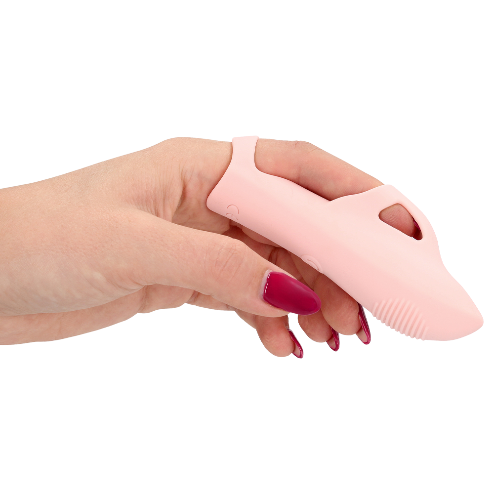 Loveline - Silicone Finger Vibrator Touch of Pink