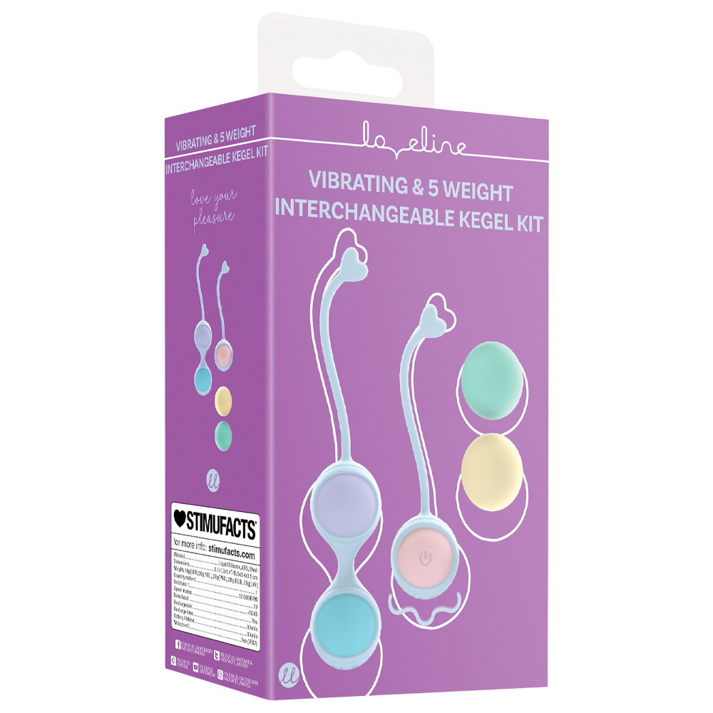 Loveline - Vibrating 5 Weight Kegel Kit
