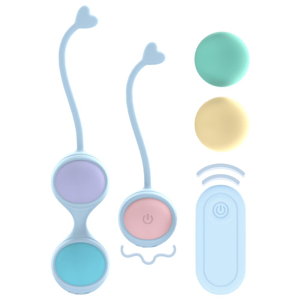 Loveline - Vibrating 5 Weight Kegel Kit - Outlet Sexleksaker