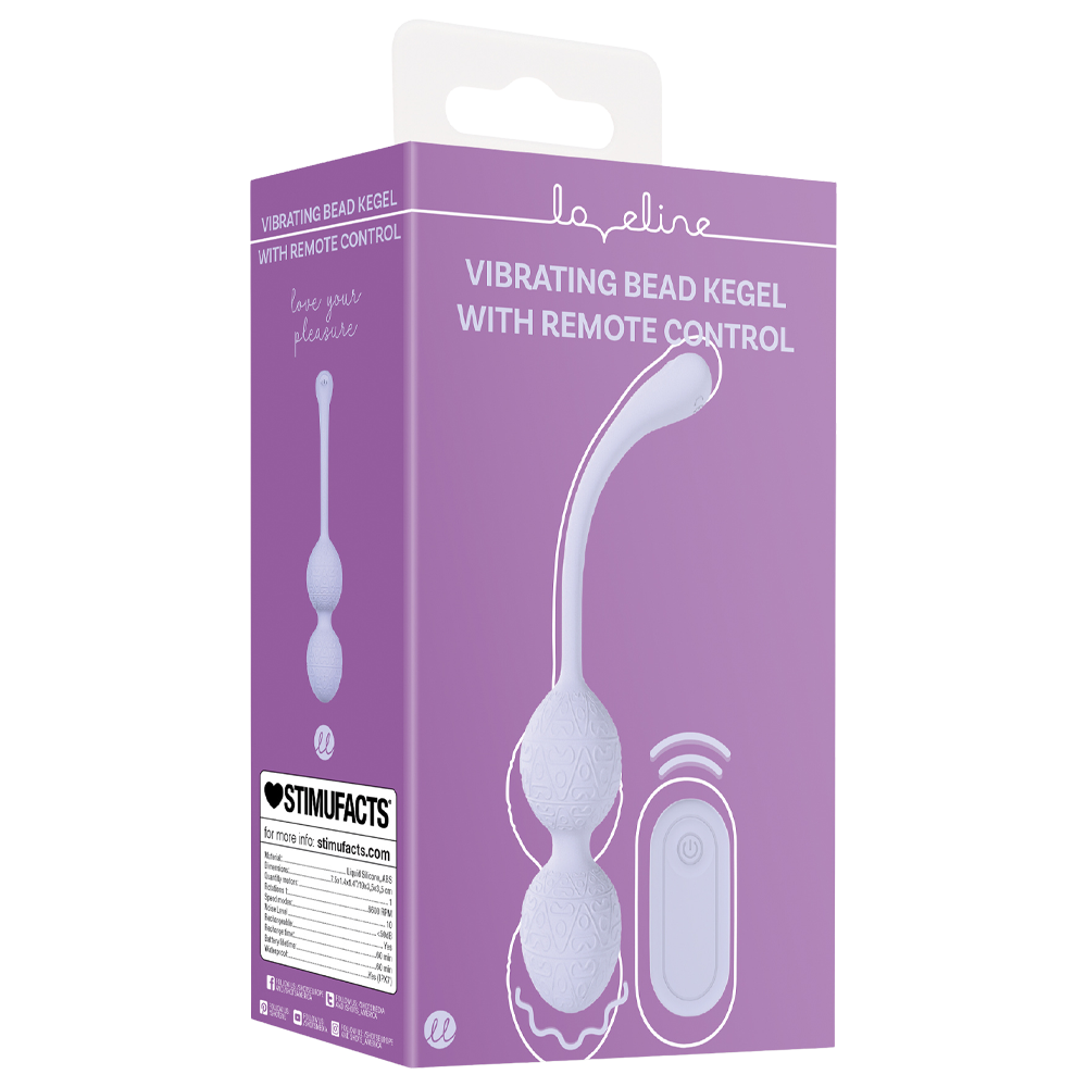 Loveline - Vibrating Bead Kegel with Remote Control
