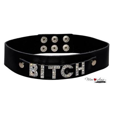 Mon Amie - Diamond Bitch Collar-Mon Amie-