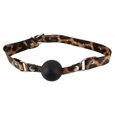 Silicone Gag Ball Leopard Frenzy-NMC-