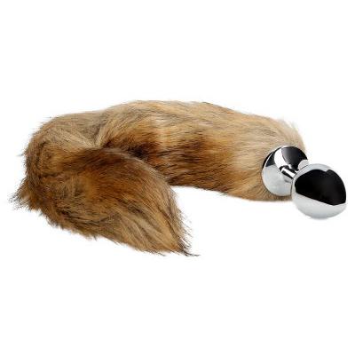 
                  
                    Fox Tail with Metal Butt Plug-Ouch!-
                  
                