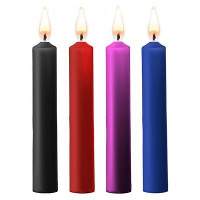 
                  
                    Teasing Wax Candles 12,5cm 4pcs-Ouch!-
                  
                