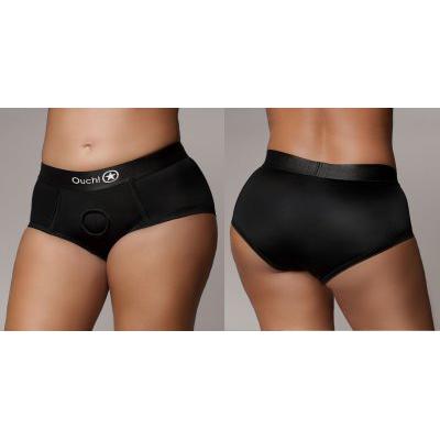 Vibrating Strap-on - Brief-Ouch!-