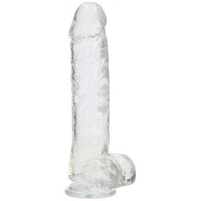 
                  
                    Crystal Clear Dildo 10"-RealRock-
                  
                