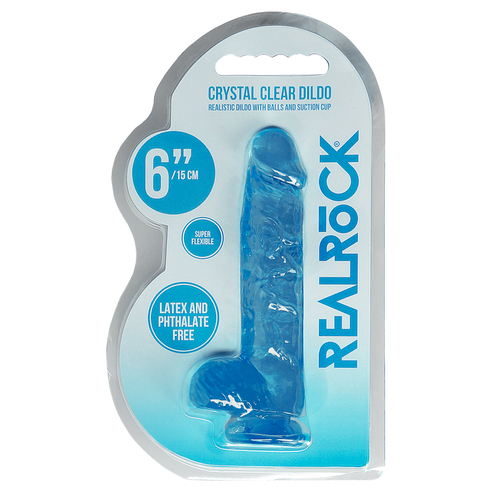 RealRock - Crystal Clear Dildo