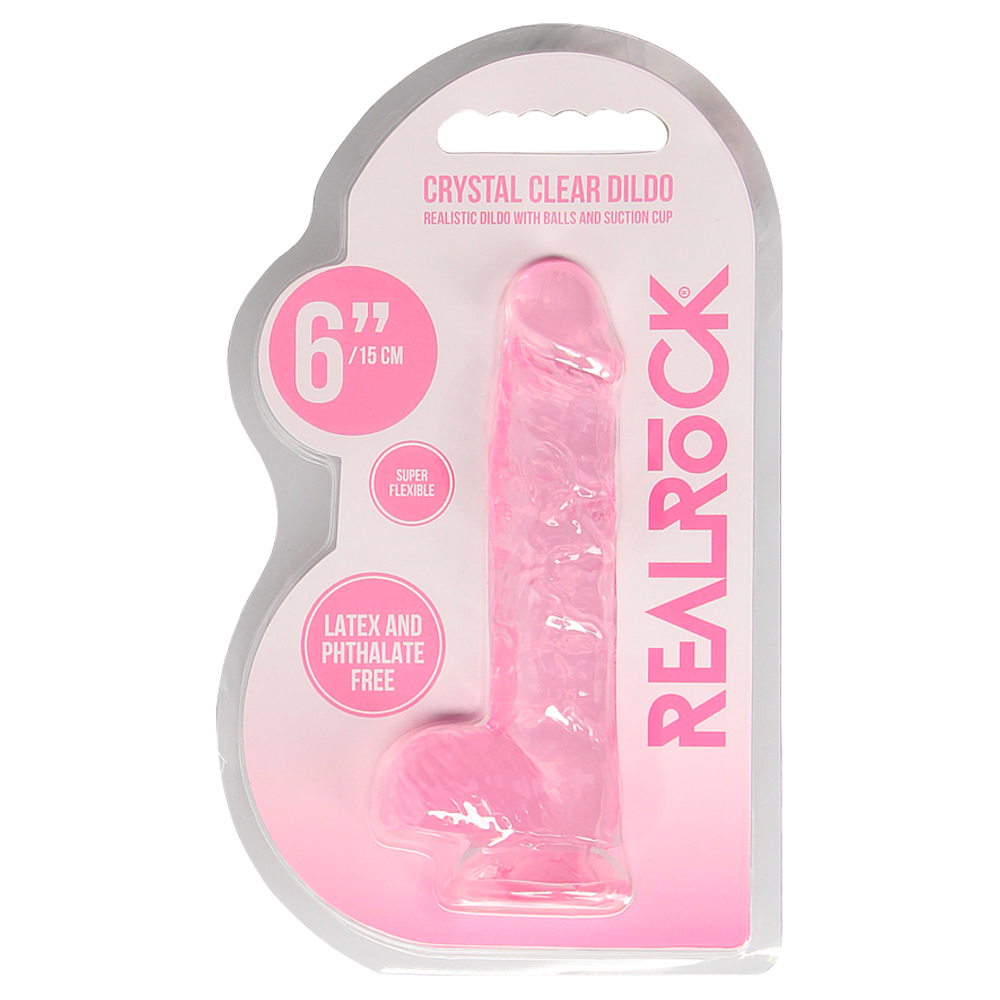 RealRock - Crystal Clear Dildo