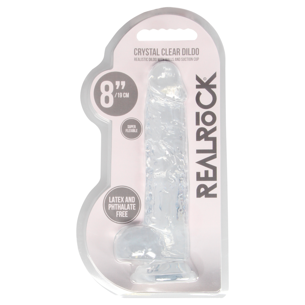 RealRock - Crystal Clear Dildo