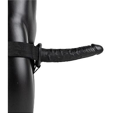 Vibrating Hollow Strap-on 10"-RealRock-