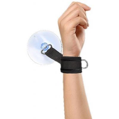 Velvet Wrist Cuffs with Suction Cup-Ouch!-