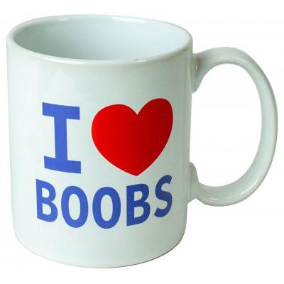 I Love Boobs Mug-Spencer & Fleetwood-