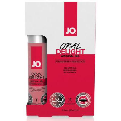 Oral Delight Arousal Gel Strawberry Sensation 30ml-System JO-