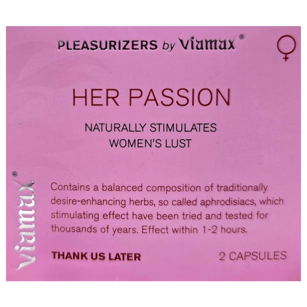 Viamax - Her Passion 2p - Outlet Sexleksaker