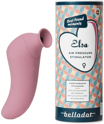 Belladot Elsa Air Pressure Stimulator uppladdningsbar lufttryck vakuum sugfunktion klitoris vibrator stimulator billig prissänkt