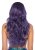 Leg Avenue Wavy Purple Wig lång vågig lila mermaid sjöjungfru olefin peruk med lockar vågigt hår billig prissänkt prisnedsatt pr