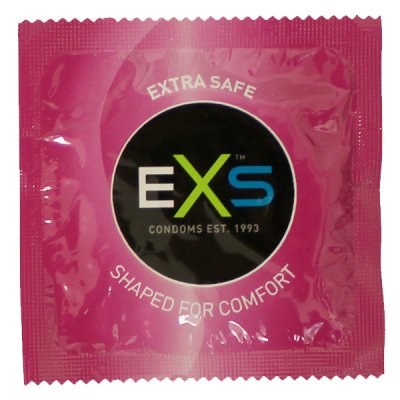 EXS Extra Safe tjockare kondom billig prissänkt prisnedsatt prisvärd rabatterad sänkt reducerat pris erbjudande rea rabatt outle